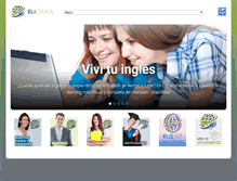 Tablet Screenshot of elanguageintl.com